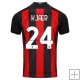 Camiseta del Kjaer AC Milan 1ª Equipación 2020/2021