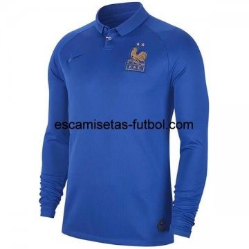 Camiseta Manga Larga de la Selección de Francia 100th Azul