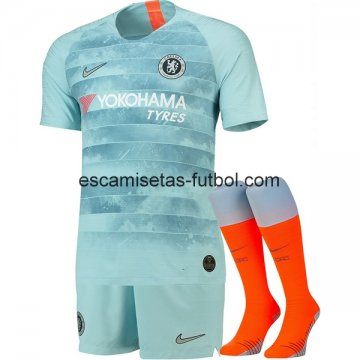 Camiseta del Chelsea 3ª (Pantalones+Calcetines) Equipación 2018/2019