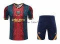Camiseta de Entrenamiento Conjunto Completo Barcelona 2021/2022 Rojo Azul Amarillo