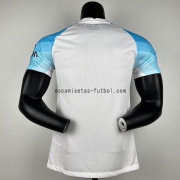 Tailandia Especial Jugadores Camiseta del Napoli 2023/2024 Blanco III Azul