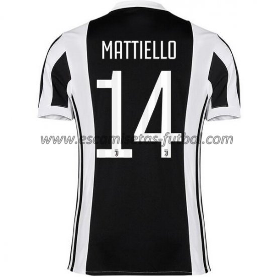 Camiseta del Mattiello Juventus 1ª Equipación 2017/2018 - Haga un click en la imagen para cerrar