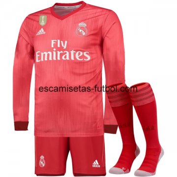 Camiseta del Real Madrid 3ª (Pantalones+Calcetines) Equipación 2018/2019 ML