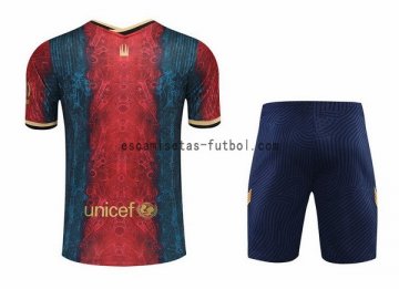 Camiseta de Entrenamiento Conjunto Completo Barcelona 2021/2022 Rojo Azul Amarillo