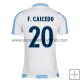 Camiseta de F.Caicedo del Lazio 2ª Equipación 2017/2018