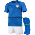 Camiseta de la Selección (Pantalones+Calcetines) de Brasil 2ª Equipación 2018
