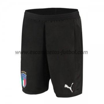Camiseta de la Selección de Pantalones Portero Italia Negro 2018