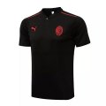Polo AC Milan 2021/2022 Negro Rojo