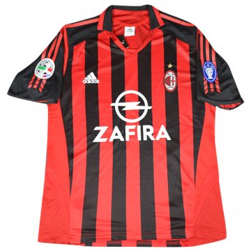 Retro Camiseta de la Selección de AC Milan 1ª 2005/2006