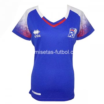 Camiseta de la Selección de Islandia 1ª Mujer 2018