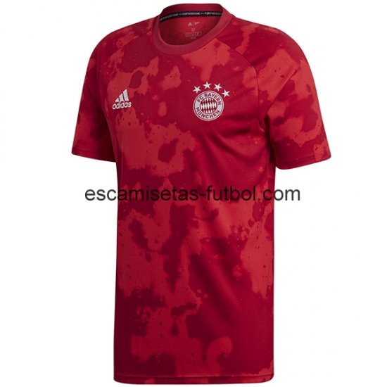 Camiseta de Entrenamiento Bayern Munich 2019/2020 Rojo Marino - Haga un click en la imagen para cerrar
