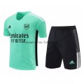 Camiseta de Entrenamiento Conjunto Completo Arsenal 2021/2022 Verde Negro