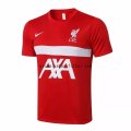 Camiseta de Entrenamiento Liverpool 2021/2022 Rojo Blanco