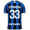 Camiseta del D'Ambrosio Inter Milán 1ª Equipación 2019/2020