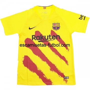 Camiseta de Entrenamiento Barcelona 2019/2020 Amarillo