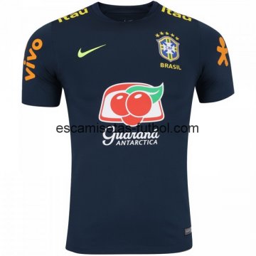 Camiseta de Entrenamiento Brasil 2018 Azul Marino