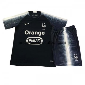 Camiseta Entrenamiento Seleccion de Francia Azul Nino 2019