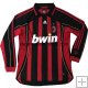 Retro Camiseta de la Selección de AC Milan 1ª Rojo 2006/2007 ML