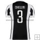 Camiseta del Chiellini Juventus 1ª Equipación 2017/2018