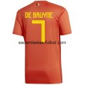 Camiseta de Debruyne la Selección de Belgium 1ª 2018