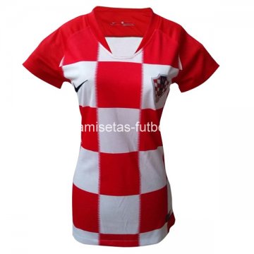 Camiseta de la Selección de Croacia 1ª Mujer 2018