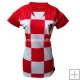 Camiseta de la Selección de Croacia 1ª Mujer 2018