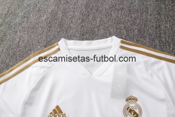 Camiseta de Entrenamiento Conjunto Completo Real Madrid 2019/2020 Blanco Negro