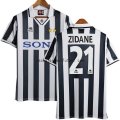 NO.21 Zidane 1ª Camiseta del Juventus Retro 1995/1996
