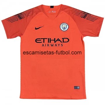 Camiseta del Manchester City Naranja Equipación 2018/2019 Portero