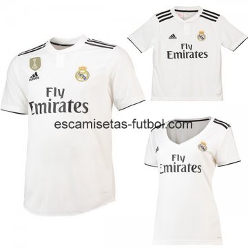 Camiseta del Real Madrid 1ª (Mujer+Ninos) Equipación 2018/2019