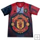 Camiseta de Entrenamiento Manchester United 2019/2020 Rojo Negro
