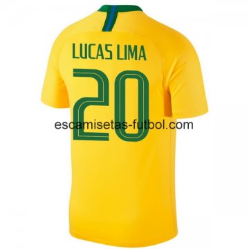 Camiseta de Lucaslima la Selección de Brasil 1ª Equipación 2018