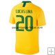 Camiseta de Lucaslima la Selección de Brasil 1ª Equipación 2018