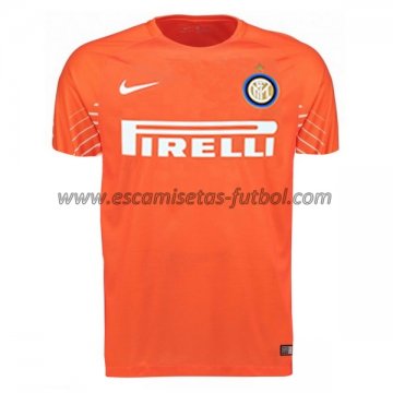 Camiseta del Inter Milan Naranja Equipación 2017/2018 Portero