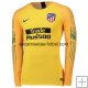 Camiseta del Atletico Madrid Amarillo Equipación 2018/2019 ML Portero