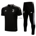 Conjunto Completo Polo Juventus 2021/2022 Negro