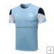 Camiseta de Entrenamiento Manchester City 2021/2022 Azul Claro Blanco