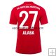 Camiseta del Alaba Bayern Munich 1ª Equipación 2019/2020