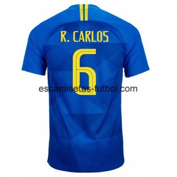 Camiseta de Carlos la Selección de Brasil 2ª Equipación 2018
