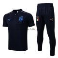 Conjunto Completo Polo Italia 2022 Azul Marino