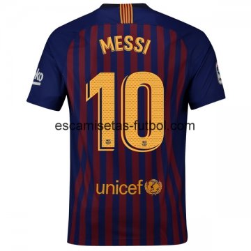 Camiseta del Messi Barcelona 1ª Equipación 2018/2019