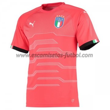Camiseta de la Selección de Portero Italia Rosa 2018
