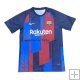 Camiseta de Entrenamiento Barcelona 2021/2022 Azul Rojo