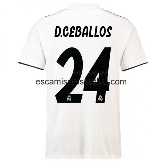 Camiseta del D.Ceballos Real Madrid 1ª Equipación 2018/2019 - Haga un click en la imagen para cerrar