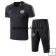 Camiseta de Entrenamiento Conjunto Completo Paris Saint Germain 2018/2019 JORDAN Negro Gris