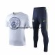 Camiseta de Entrenamiento Conjunto Completo Manchester City 2019/2020 Blanco Azul