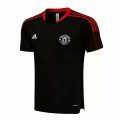 Camiseta de Entrenamiento Manchester United 2021/2022 Negro Rojo