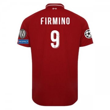 Camiseta del Firmino Liverpool 1ª Equipación 2018/2019