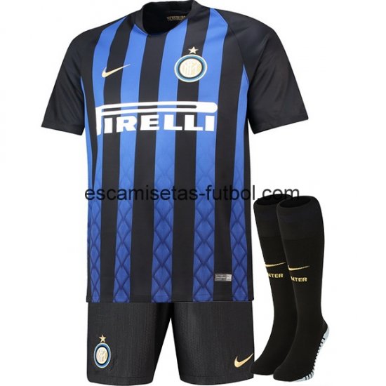 Camiseta del Inter Milan 1ª (Pantalones+Calcetines) Equipación 2018/2019 - Haga un click en la imagen para cerrar