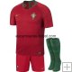Camiseta de la Selección (Pantalones+Calcetines) de Portugal 1ª 2018